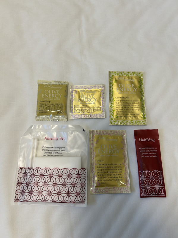 手ぶらで泊まれるのはありがたいです