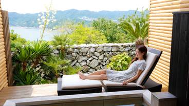 天空のプライベートスパでの過ごし方イメージ / 4