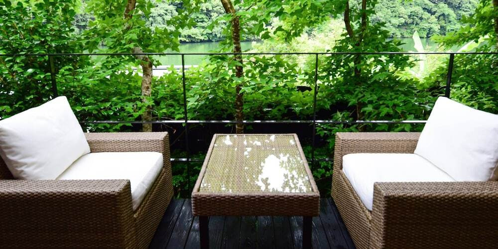 レイクビューの温泉露天風呂付き。1日3組限定の貸別荘4259067