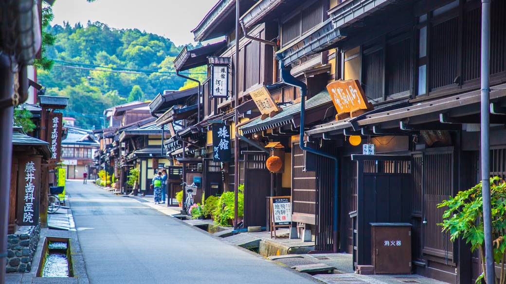 高山の古い町並み / 1