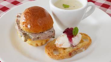 冬のアフタヌーンティー下段例 / 8