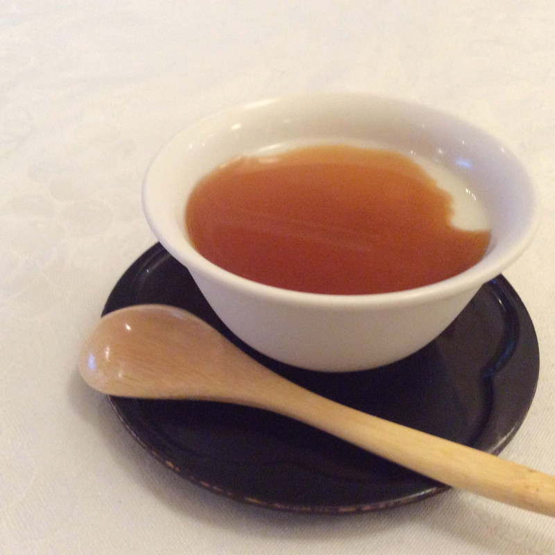 夕食のデザート