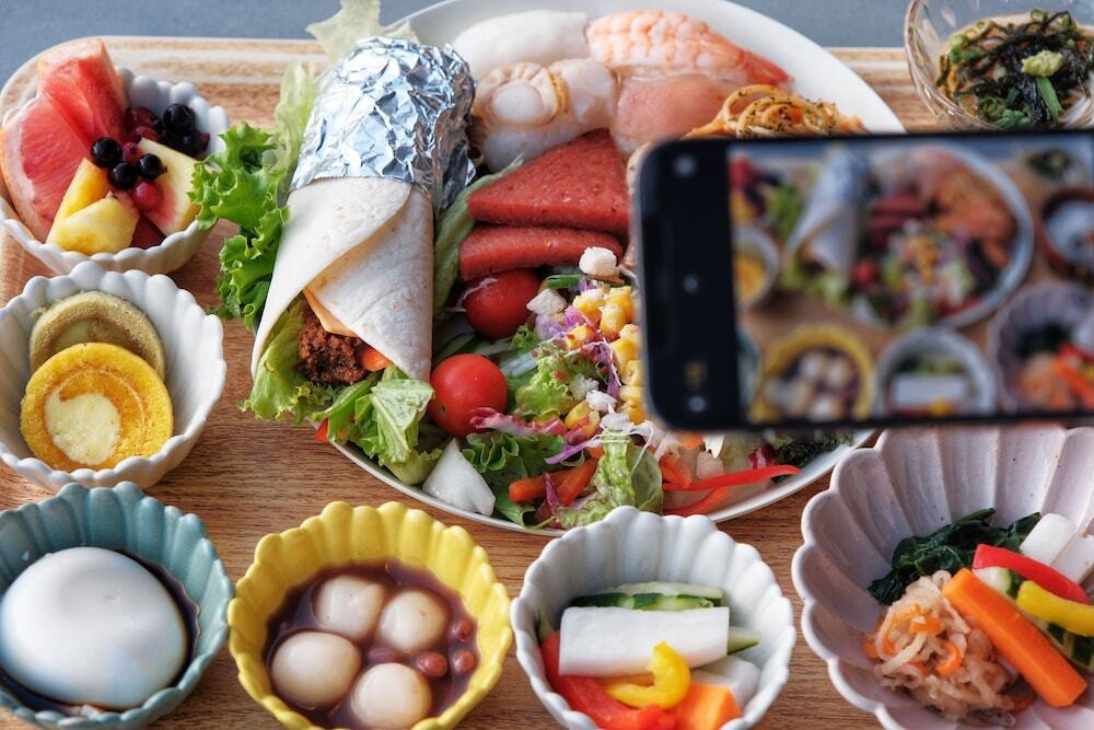 朝食ビュッフェ