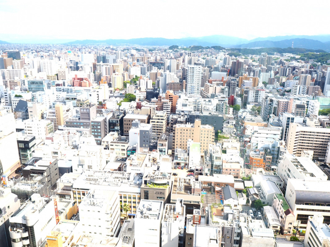 客室も高層階で眺めが良い。