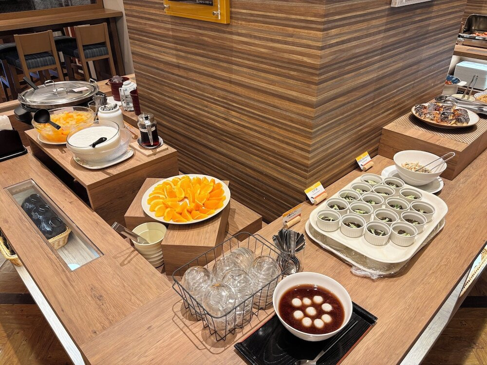 朝食ビュッフェ