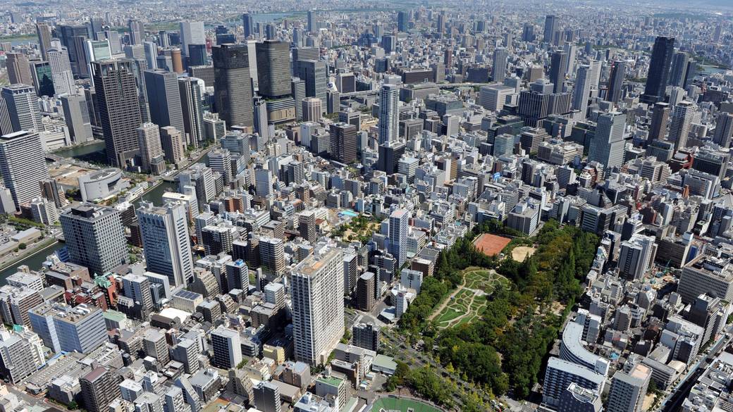 ホテルのある大阪市西区の景色 / 3