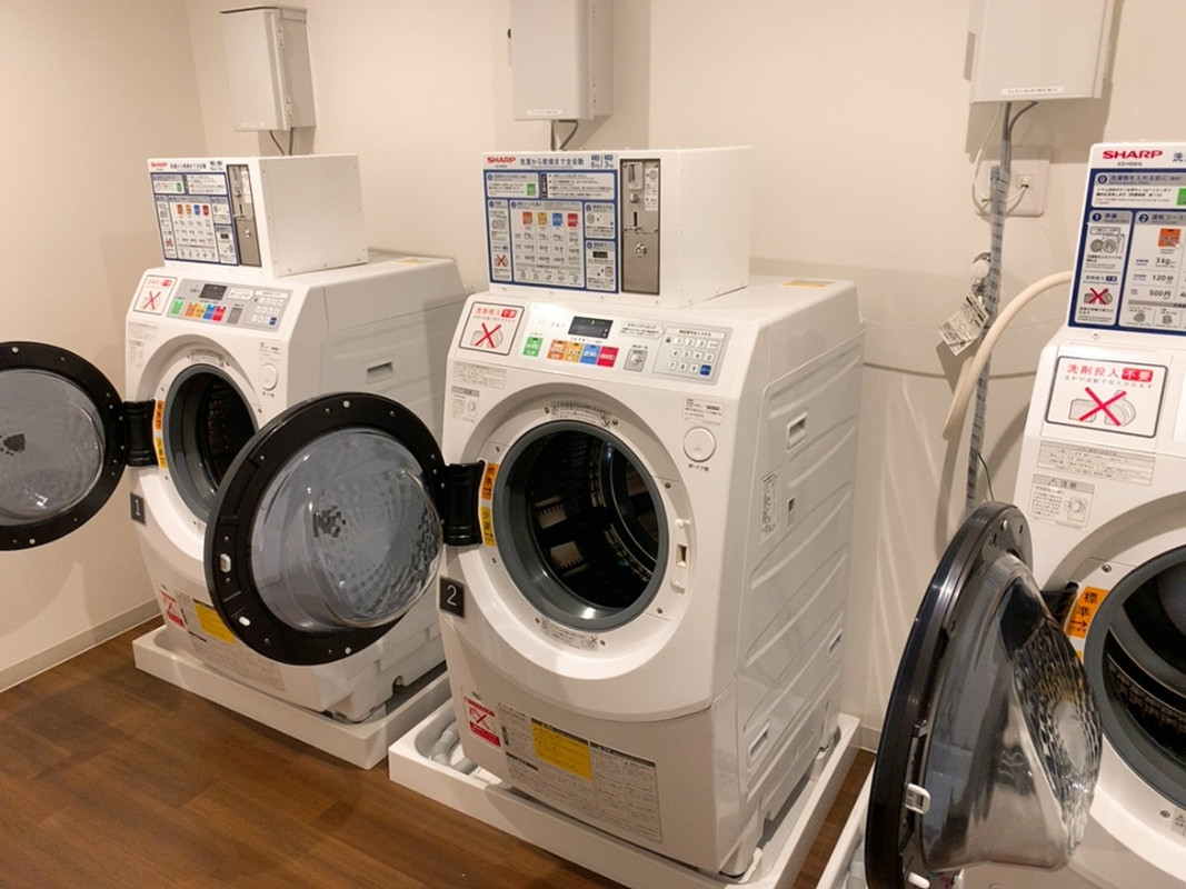 コインランドリーあり