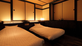 古民家風客室「雪の下」〜ツイン〜 【焼酎樽風呂】(チェックイン18時まで)