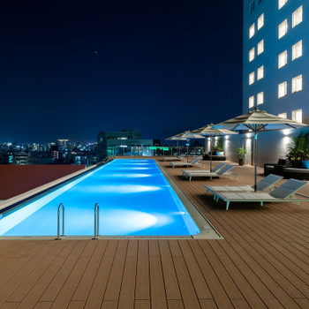 幻想的なインフィニティプールあり。キッズプールも♪4062337