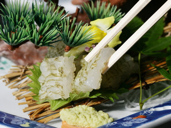 「ホテル桃源」 料理 16875442 “富山湾の宝石”白えびを昆布締めで