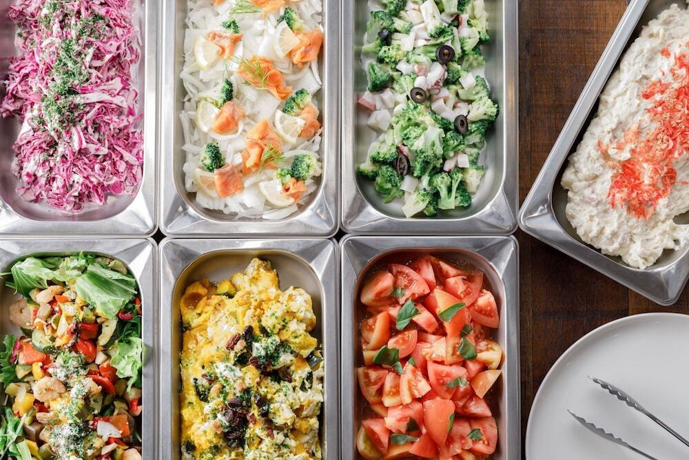 朝食ビュッフェ