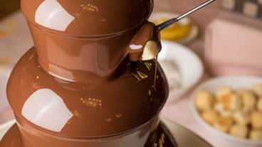 夕食バイキング一例 チョコフォンデュ / 5