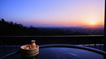 貸切展望露天風呂　夕景 / 2