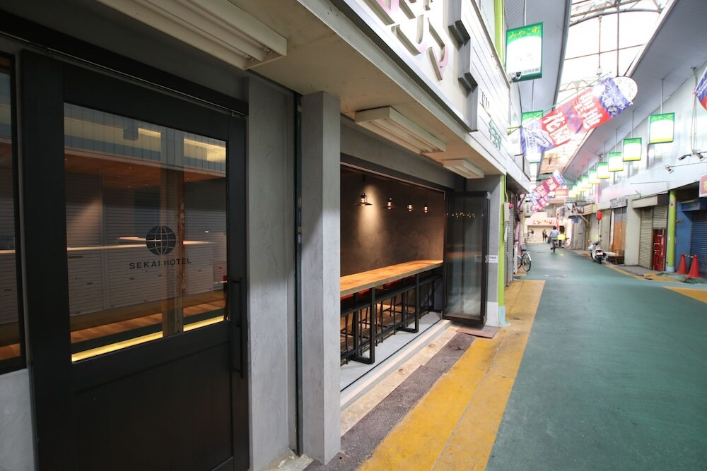 施設の入り口