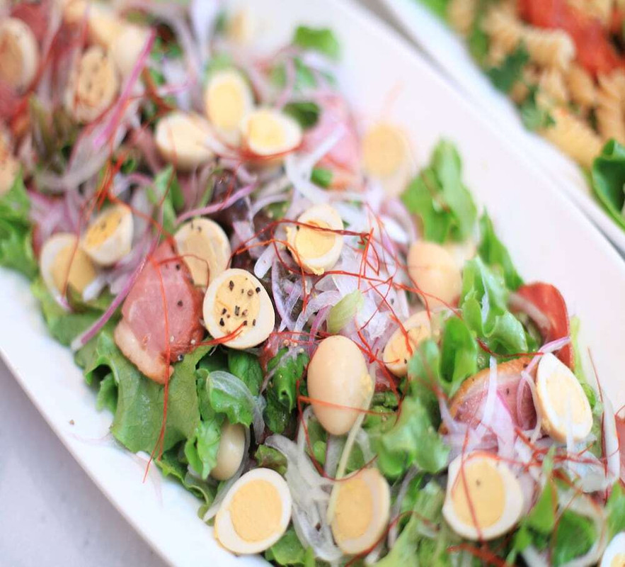 朝食ビュッフェ