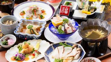 夕食 会席料理一例① / 1