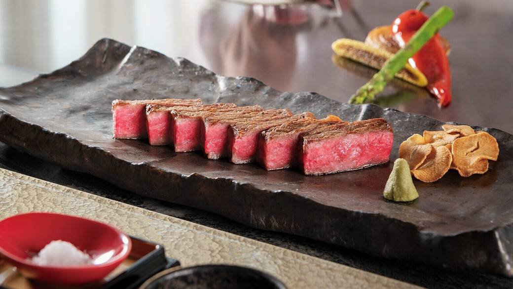 「風雅」鉄板焼きコース例 / 5