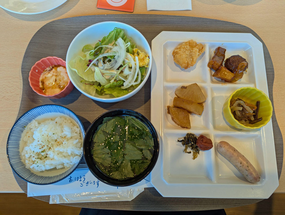 朝食ビュッフェ