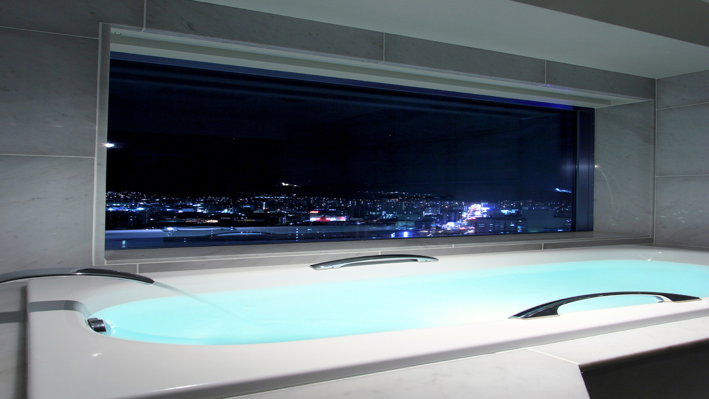 客室やビューバスから宝石のような札幌夜景が楽しめる♡4001354