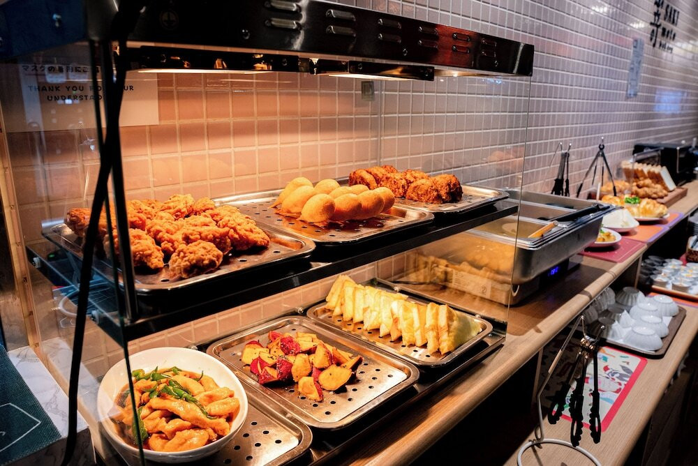 朝食ビュッフェ