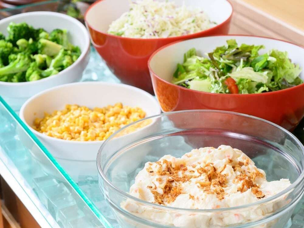 朝食ビュッフェ