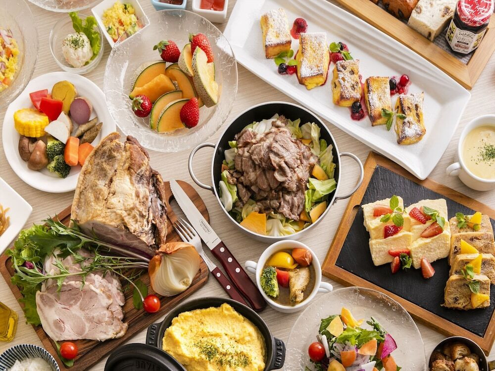 朝食ビュッフェ一例①