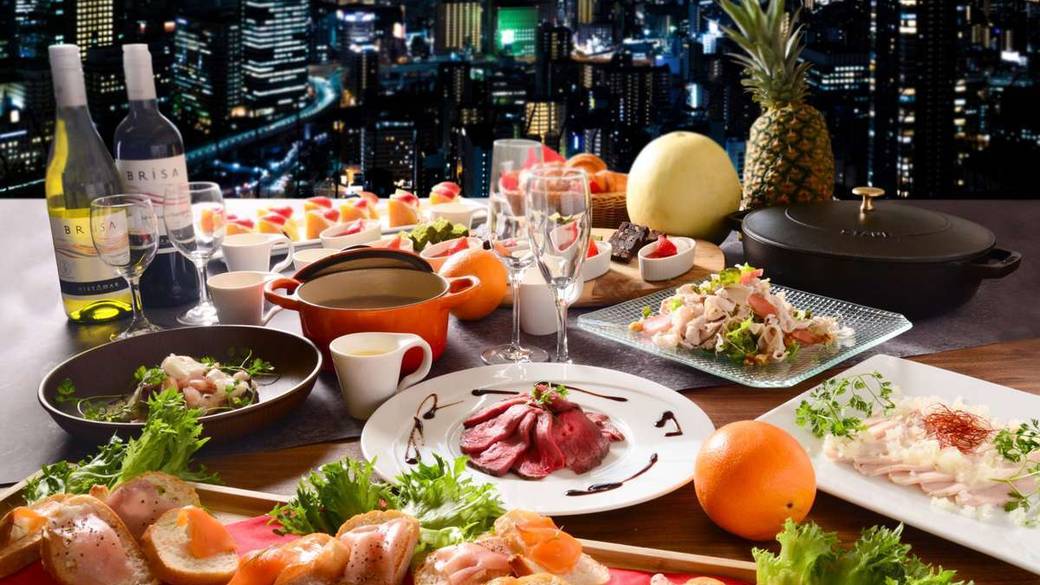 大阪の夜を彩る
夕食を味わう / 1