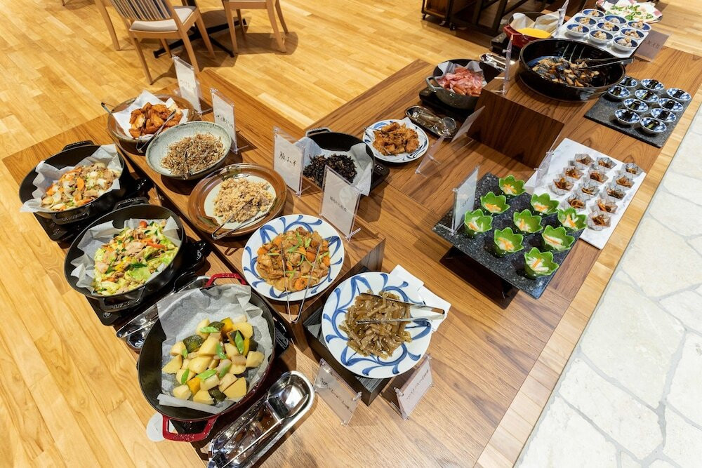 朝食ビュッフェ