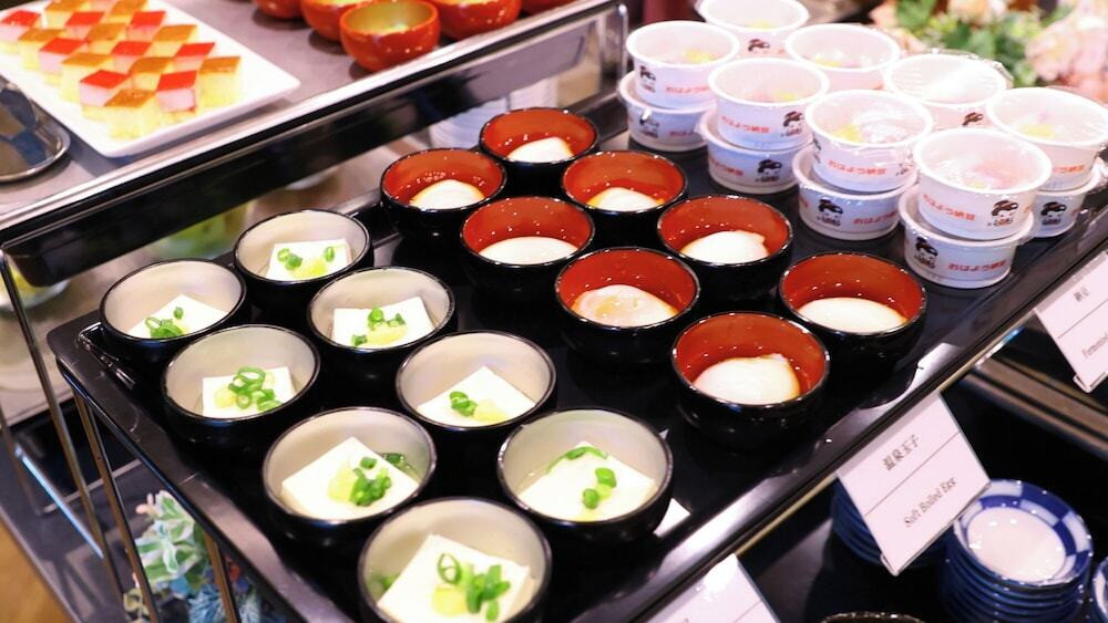 朝食ビュッフェ
