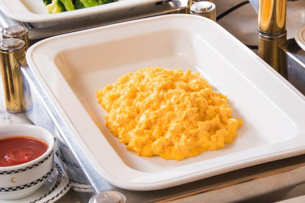 朝食ビュッフェ