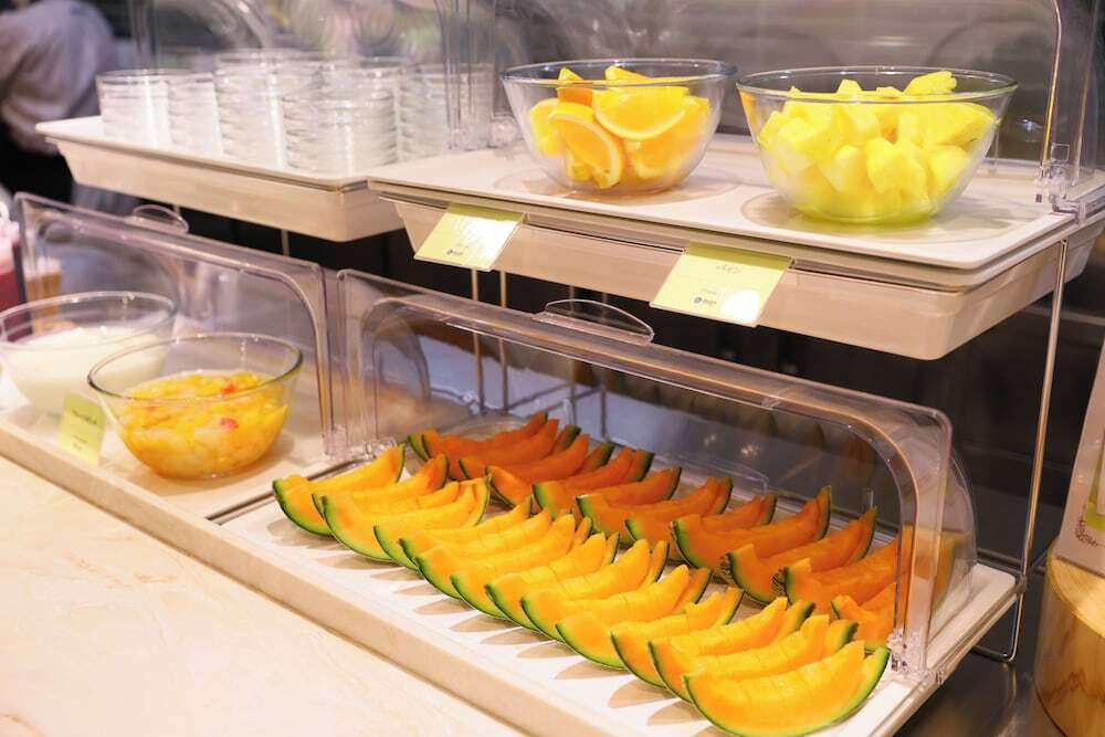 朝食ビュッフェ