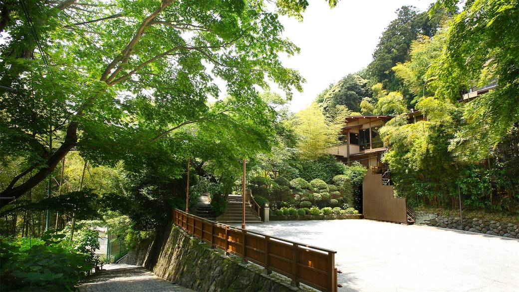 細道で隠れ家感◎
四季が移ろう吊り橋 / 1