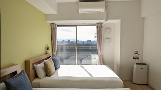 デラックス アパートメント ダブルベッド 2 台 禁煙 シティビュー