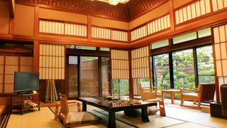 露天風呂付き和室　ガーデンビュー