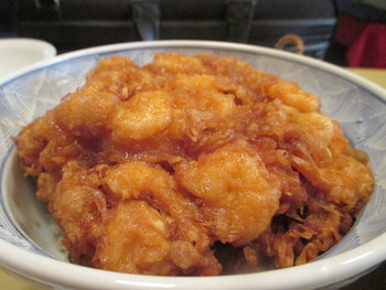 「天麩羅　中清」料理 722117  「かき揚げ丼」（3,240円）