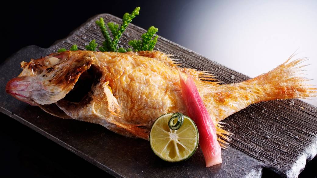 高級魚「のどぐろ」の塩焼き / 3