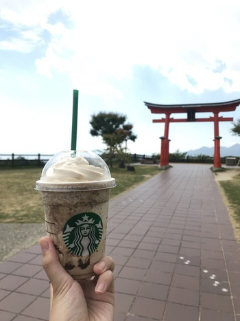 「スターバックス・コーヒー 宮島サービスエリア下り線店」 ドリンク 91697690 