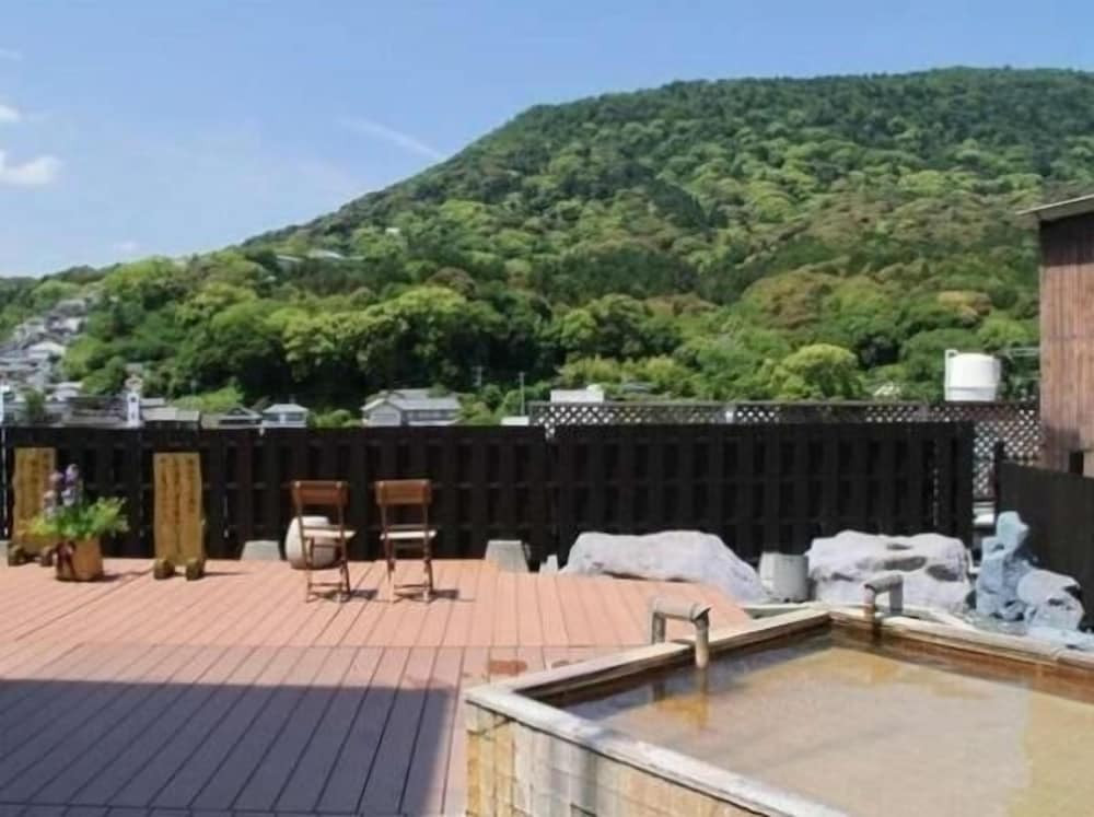 お宿自慢の屋上露天風呂「天狗の湯」4239916