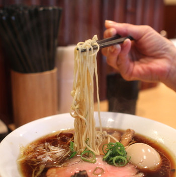 「Japanese Soba Noodles 蔦」料理 579669 味玉醤油そば　(2014/08)