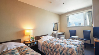 スタンダード ツインルーム シングルベッド 2 台 禁煙 シティビュー