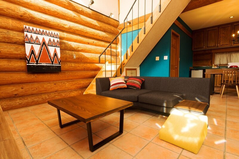 プライベート感たっぷりのログハウスで、彼とほっこり♡3723677