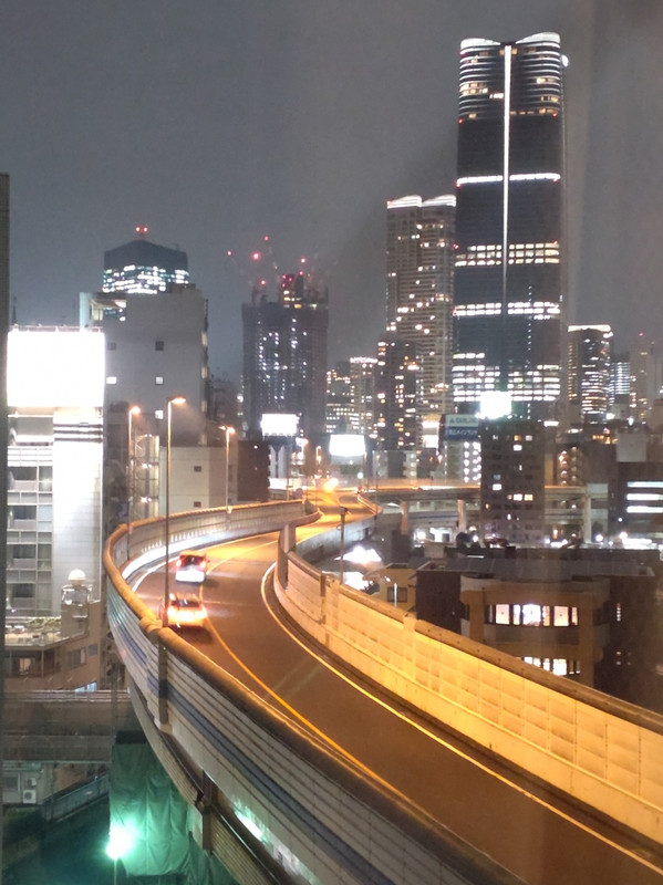 高層階北側の部屋からの眺め