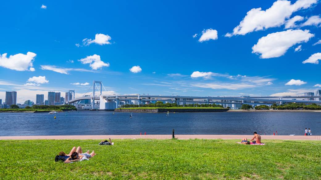 「お台場海浜公園」で
のんびりお散歩 / 2