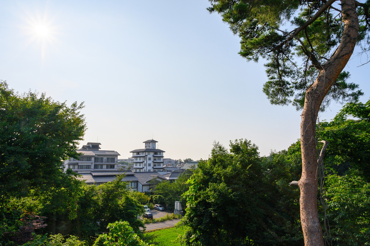 辰口温泉の風景1