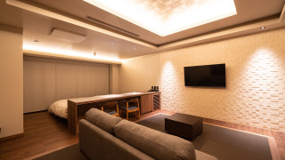 4F富士山展望風呂付和洋室52平米■寝室窓側■【デラックス】 [ジュニアスイート] [和洋室] [禁煙] [富士山が見える]