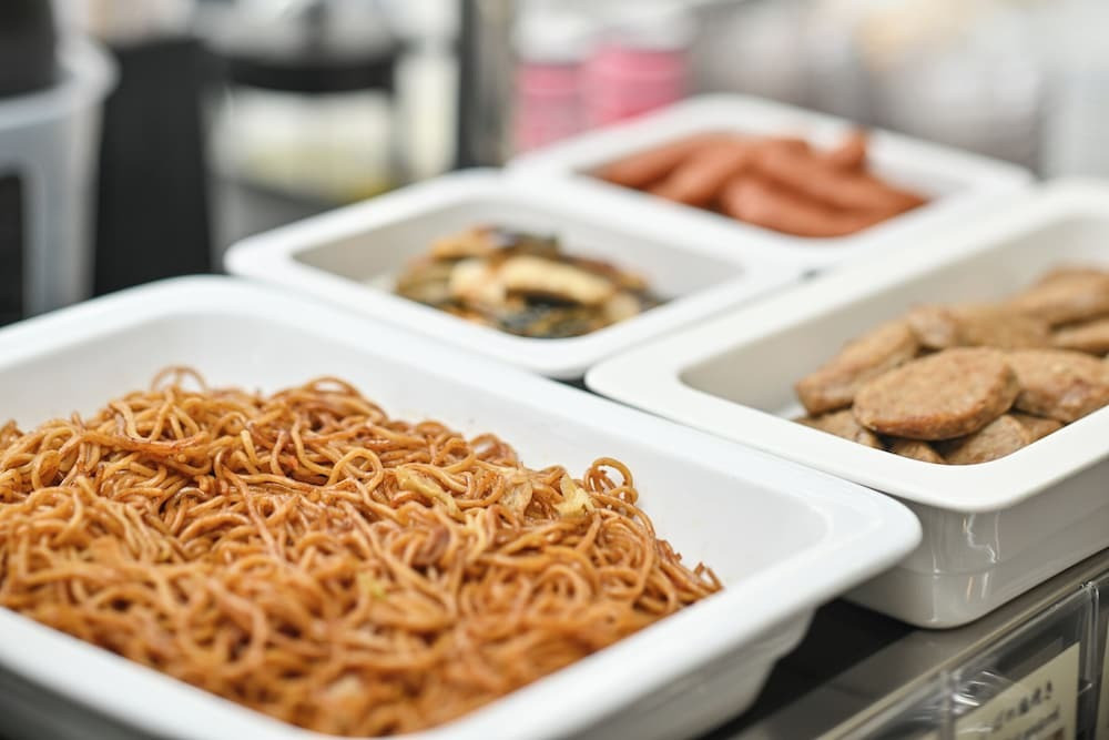朝食ビュッフェ