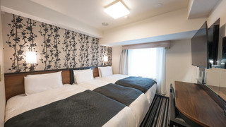 トリプルルーム　禁煙　(110cmベッド2台 + 75cm エクストラベッド)