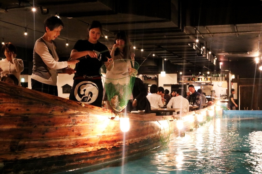 大阪 難波の釣り居酒屋 ざうお で釣った魚をその場で食らう Icotto イコット 大阪 難波の釣り居酒屋 ざうお で釣った魚をその場で食らう Icotto イコット