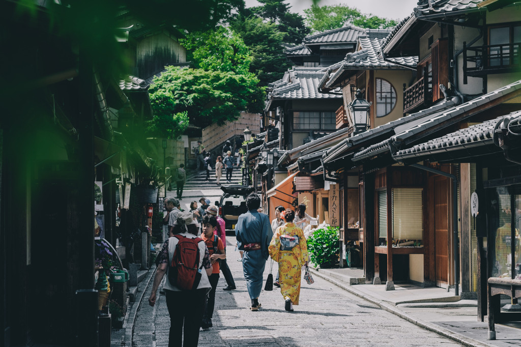 《京都府》八坂の塔・参道