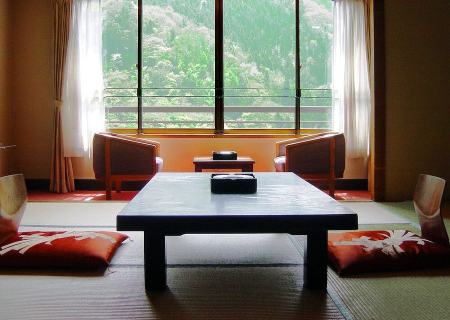 部屋からの景観
